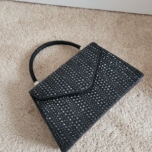 Rhinestone beaded handback